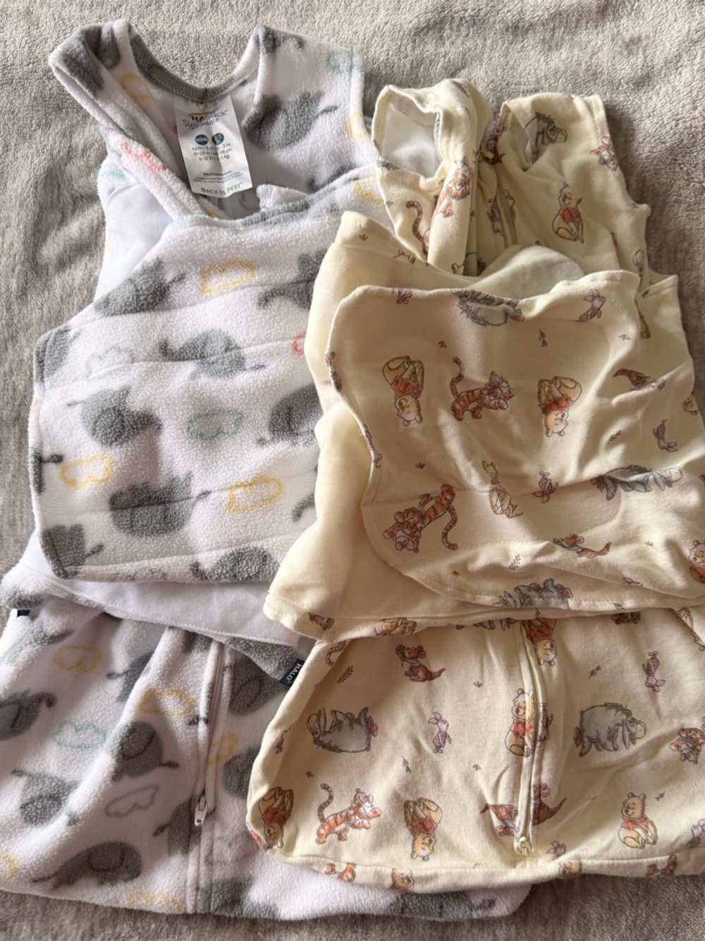 HALO SleepSack Swaddle Bundle (2) Newborn 0–3M – Disney Baby + Plush Print